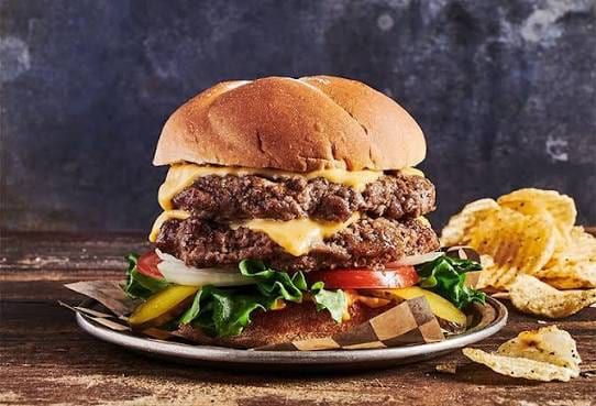 Cloverdale Deluxe Burger.