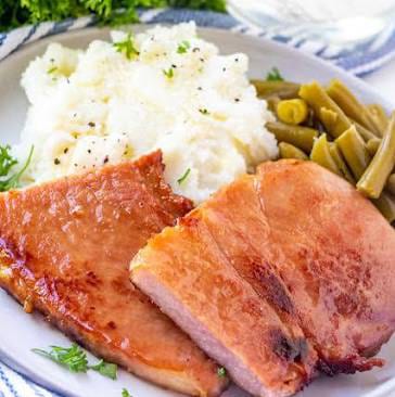 Ham Steak.
