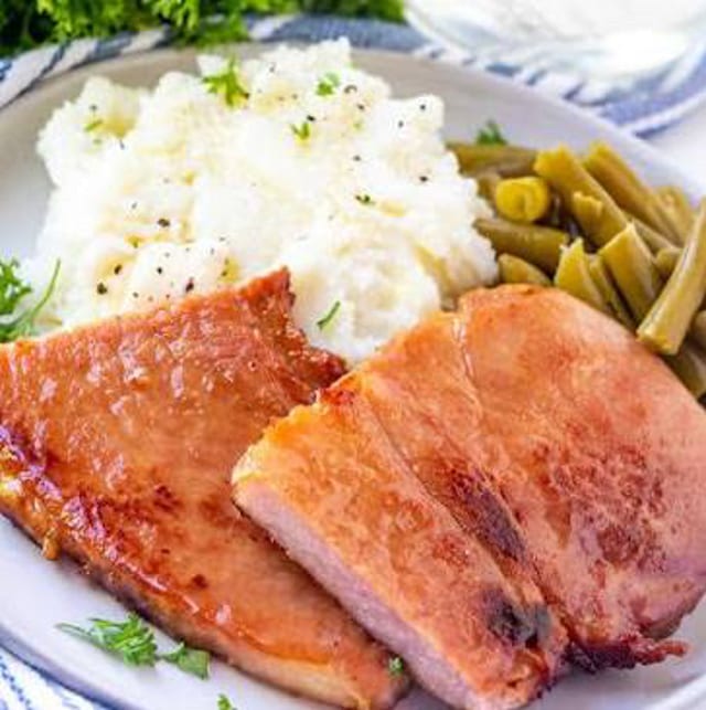 Ham Steak.