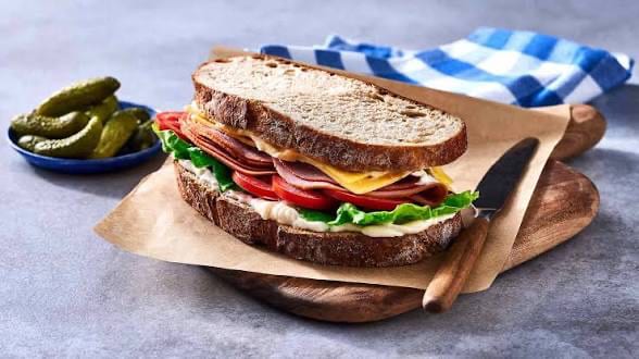 Ham and Cheese Sandwich.