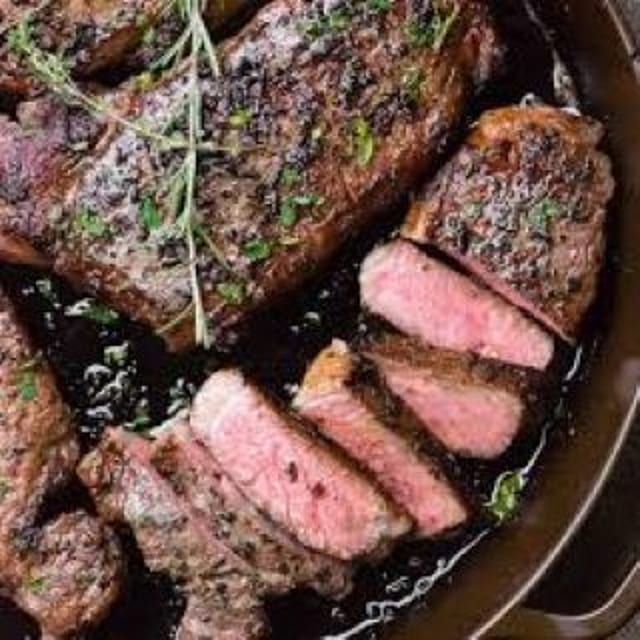 Steak Dinner.