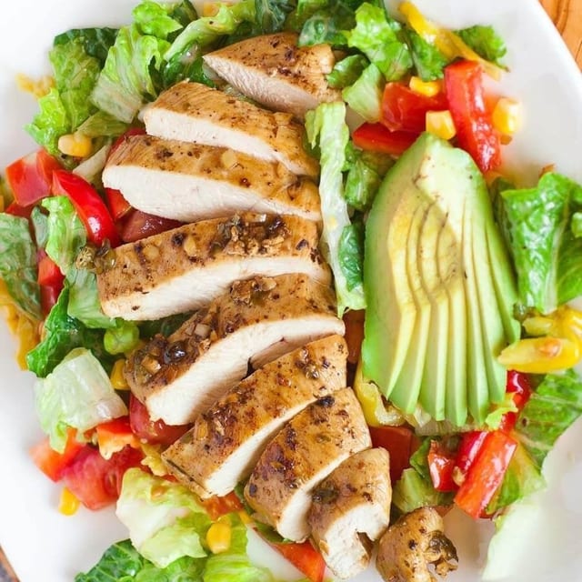 Grilled Chicken Salad.