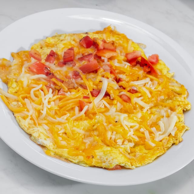 Vegetable Omelette.