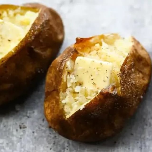 Baked Potatoes.