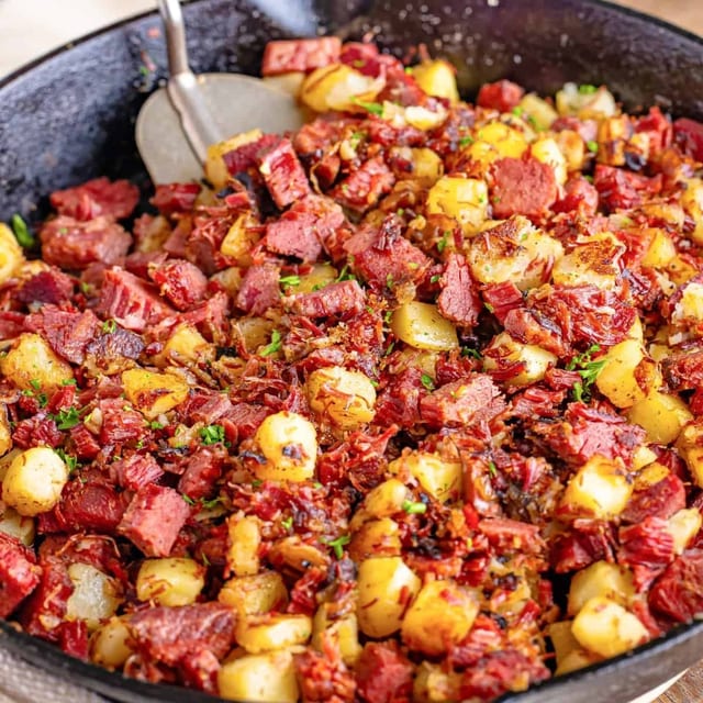 Corn Beef Hash.